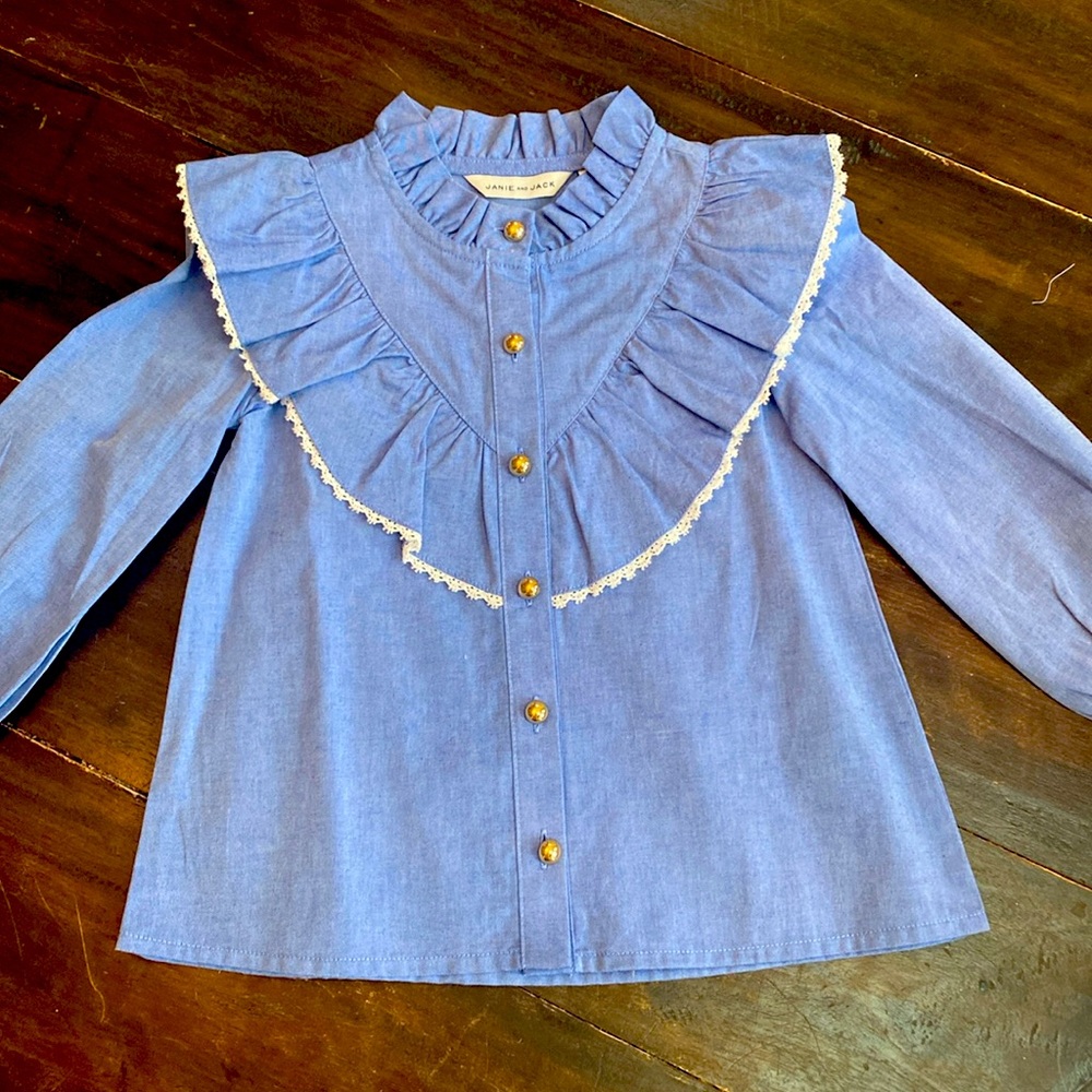 Girl’s Janie & Jack Top. NWT. Size 3T.